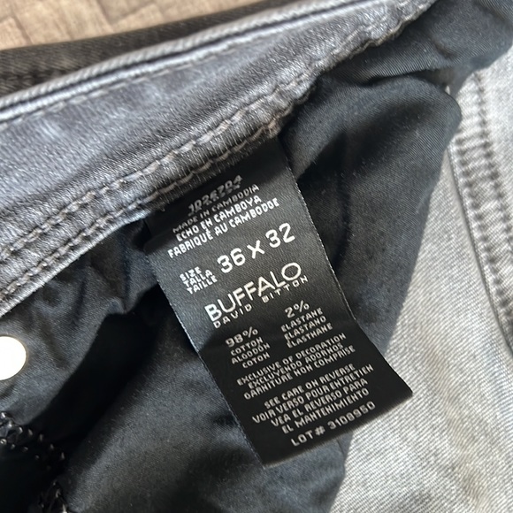 Men’s David Bitton Buffalo jeans 36x32 - Picture 3 of 4